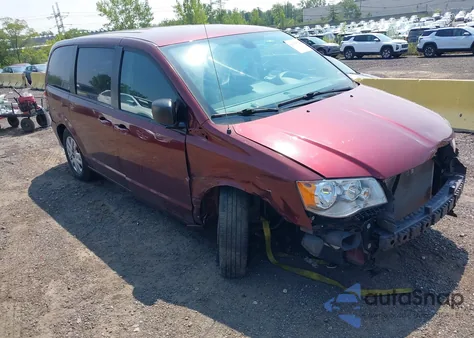 2018 Dodge Grand Caravan Se from USA, damaged, VIN 2C4RDGBG9JR309004